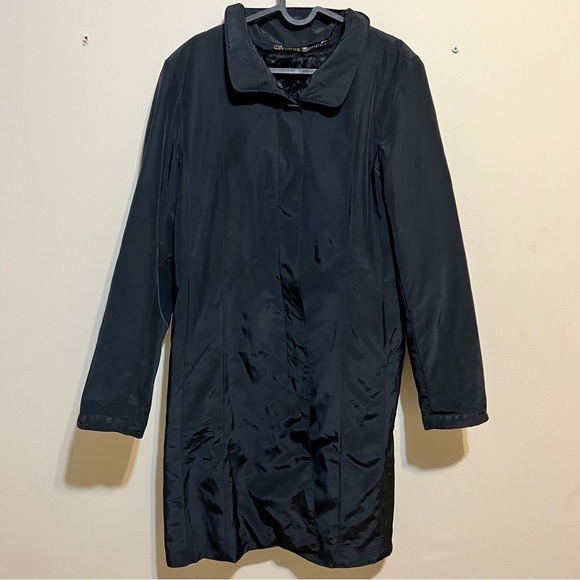 JONES NEW YORK Trench Coat Size M reversible from winter to fall - Picture 1 of 14